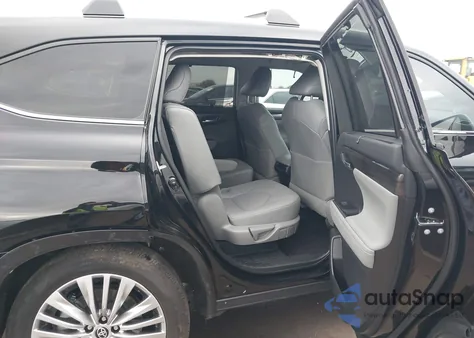 2023 Toyota Highlander Platinum from USA, damaged, VIN 5TDKDRAH1PS042982